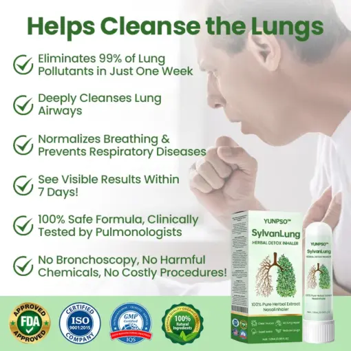 YUNPSO™ SylvanLung Herbal Detox Inhaler - Image 2