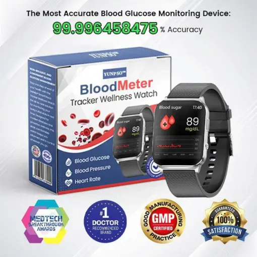 YUNPSO™ BloodMeter Tracker Wellness Watch - Image 2
