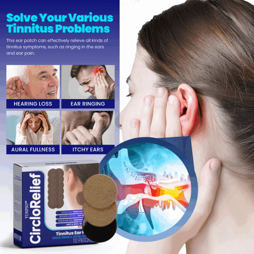 YUNPSO™ CircloRelief Tinnitus Ear Patch - Image 4