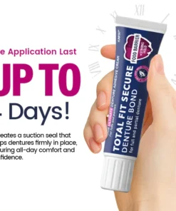 YUNPSO™ TotalFit Secure Denture Bond