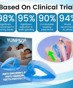 Yunpso® Adjustable Anti-Snoring Mouthpiece Universal Size