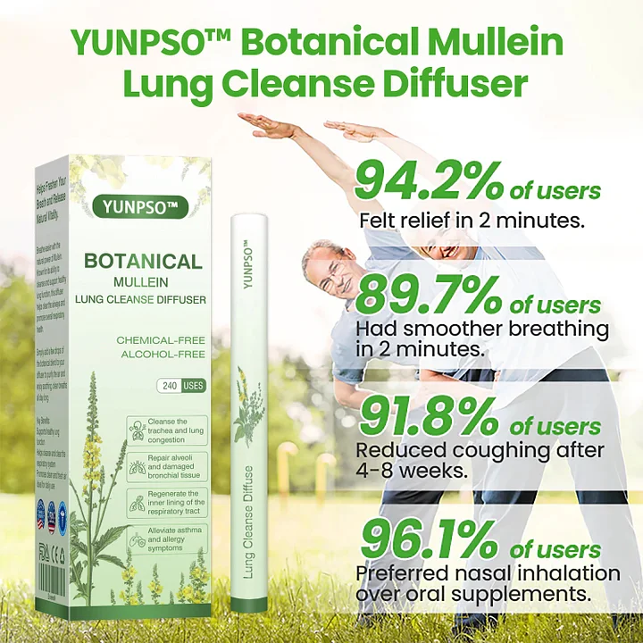 YUNPSO® Botanical LungCare Mullein Diffuser - Image 2