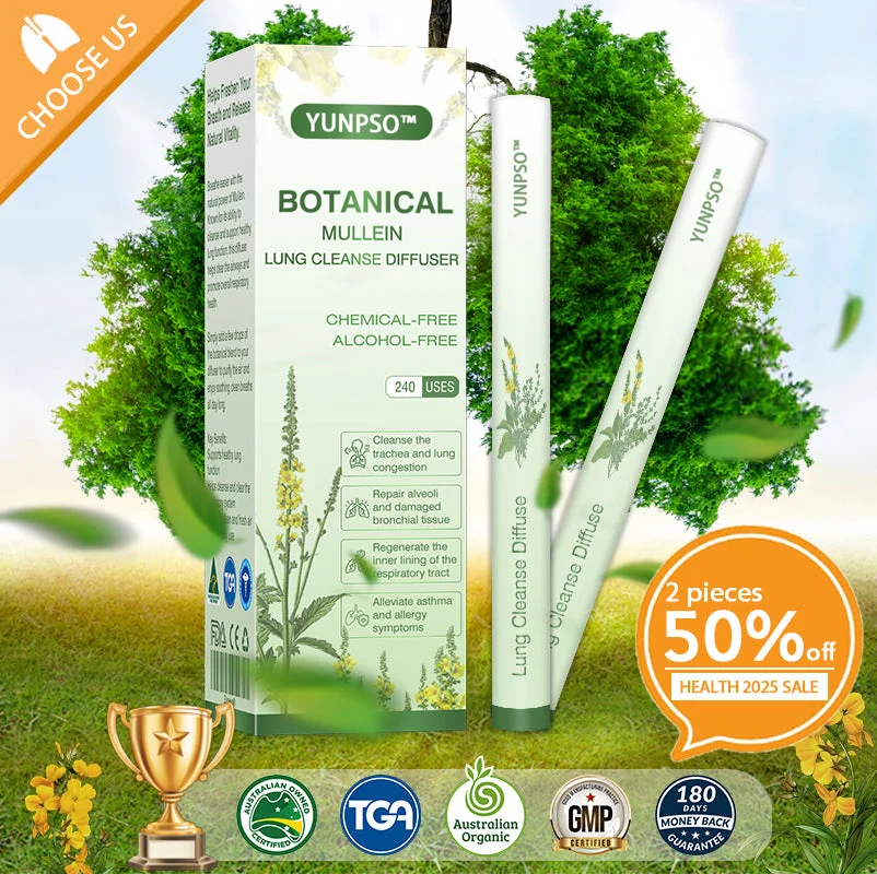 YUNPSO® Botanical LungCare Mullein Diffuser