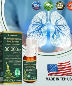 YunPso® Botanical Mullein Leaf Extract Lung Cleanse Spray